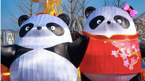 雅安第二届熊猫灯会1月28日亮灯