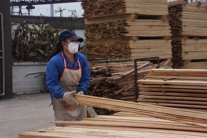 企业生产防疫两不误！我市多家竹木加工企业复工复产