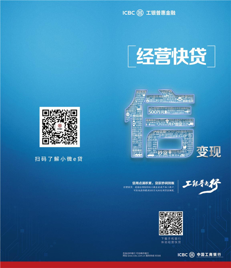 工商银行信贷特色产品
