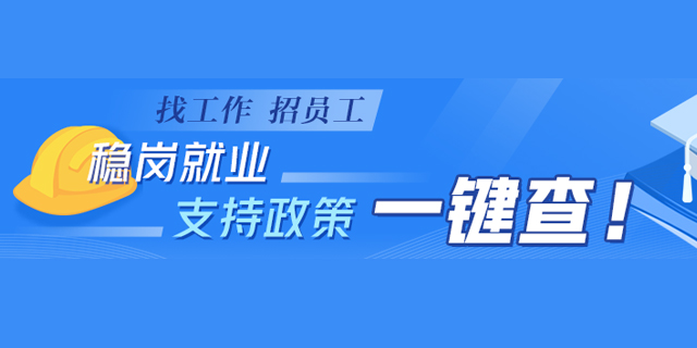 稳岗就业  支持政策 一键查